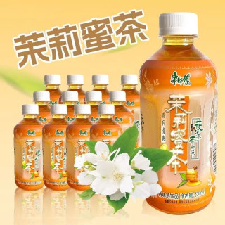 康师傅 茉莉蜜茶330ml*24瓶整箱蜂蜜花茶饮料茶饮夏季解渴小瓶正品