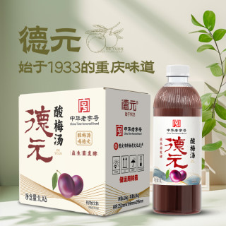 德元 益生菌发酵酸梅汤1L装