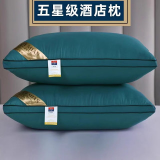 弥敦道尔 枕头枕芯单只装家用五星级酒店护颈椎助睡眠枕整头男单个四季可用