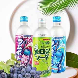 纪伊 日本进口三佳利碳酸饮料500ml清凉铝罐饮料