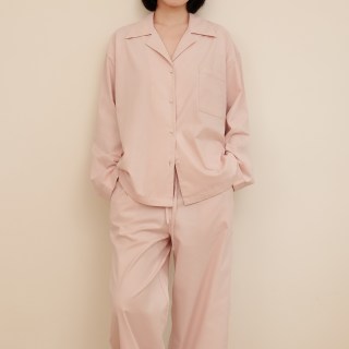MIDO HOUSE 铭都睡衣女款可外穿纯棉长袖宽松情侣休闲家居服套装