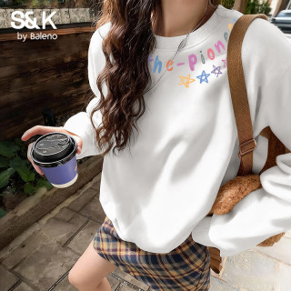 班尼路 圆领卫衣女