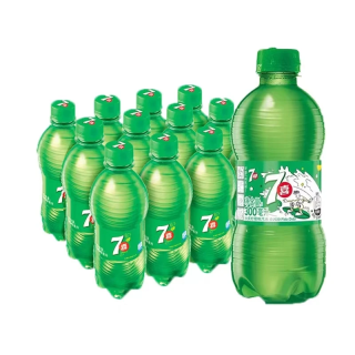 百事 柠檬七喜300ml百事可乐碳酸饮料小瓶可乐迷你瓶装便携汽水