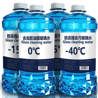 荣力 去油膜虫胶夏季玻璃水汽车前挡风强去污清洁养护冬季防冻四季通用