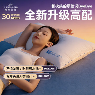 SleepHero 40支A类防螨抗菌护颈颈椎枕