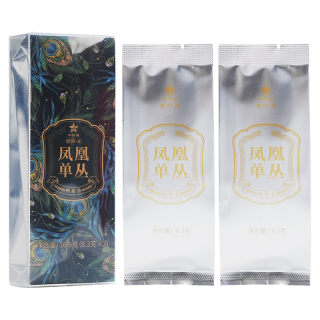 华祥苑 茶叶自己喝 凤凰单枞茶特级鸭屎香潮州单丛茶乌龙茶 中秋礼物送礼 品鉴茶8.3g*2泡