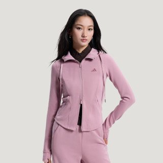 adidas 滔搏丨adidas阿迪达斯女子SOFT LUX SLIM运动修身薄外套KH2700