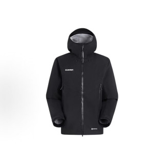 MAMMUT 冲锋衣1010-30151黑色 3层GTX硬壳DWR防水