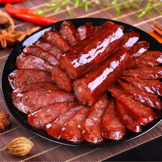 杨三嫂三肥七瘦传统柏树枝烟熏麻辣香肠500g