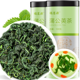 福茗源 蒲公英茶正宗长白山产地优选新鲜手工养生茶办公室100g