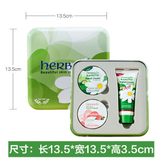 贺本清 HB83018 保湿补水滋养 护手霜礼盒 小甘菊乐享礼盒-A 60ml