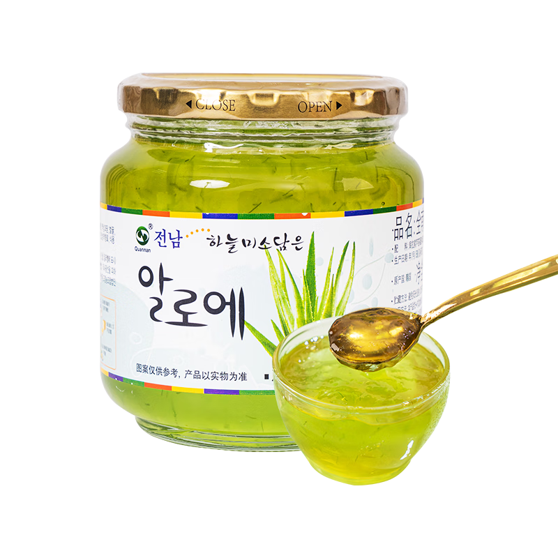 全南 蜂蜜芦荟茶 550g 瓶装