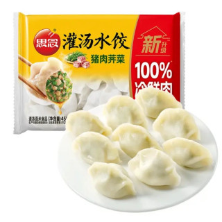思念 灌汤猪肉荠菜水饺455g