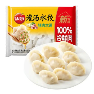 思念 灌汤猪肉大葱水饺455g