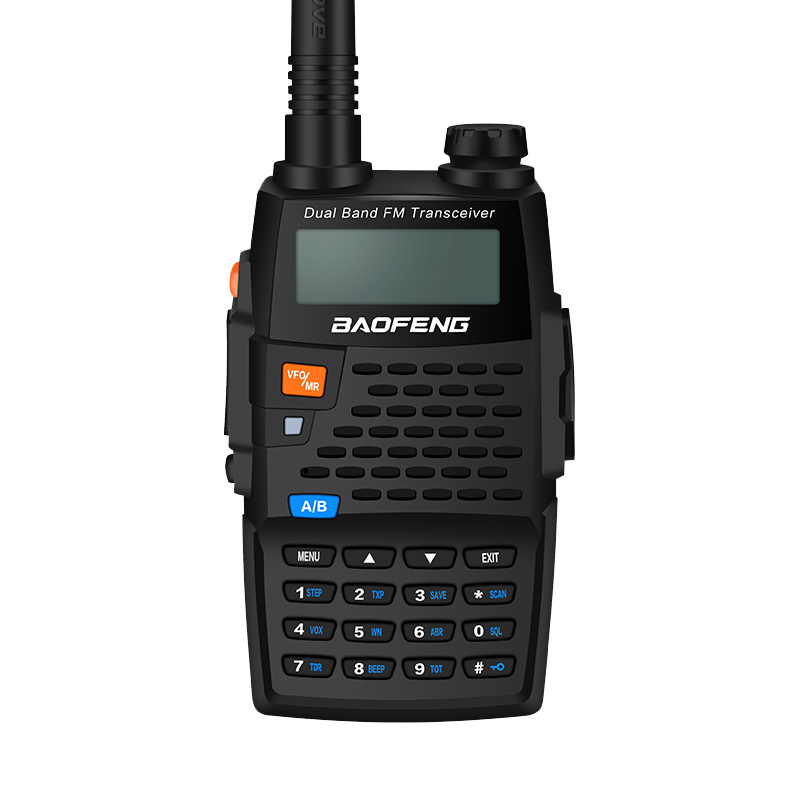 宝锋 UV-5R 双频双守 黑色 单只 对讲机