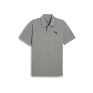 PUMA 运动休闲短袖POLO衫男灰色打底宽松T恤682554彪马puma官方奥莱