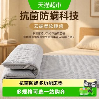 88VIP：LOVO 罗莱生活LOVO乐蜗床垫软垫被家用卧室榻榻米宿舍单双人床褥子垫子