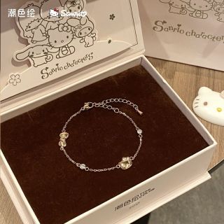 百亿补贴：Hello Kitty HelloKitty手链ins小众设计学生凯蒂猫三丽鸥配饰七夕礼物送女友