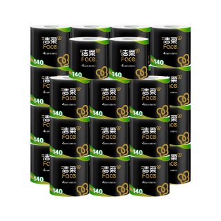 洁柔 黑Face系列 有芯卷纸