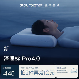 今日必买：亚朵星球 深睡枕Pro4.0 记忆棉护颈 10cm 枕芯