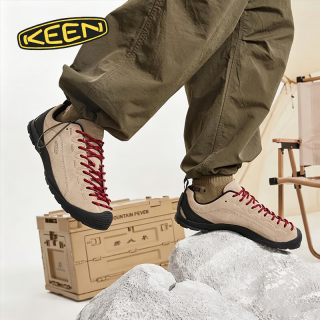 KEEN JASPER 防滑徒步鞋 银貂色 41