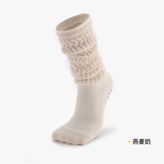 小鱼加加瑜伽袜女专业防滑2025新款高筒普拉提堆堆袜丨慵懒的时尚