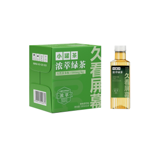 88VIP：小罐茶 浓萃绿茶原味茶饮料天然茶多酚0糖0脂