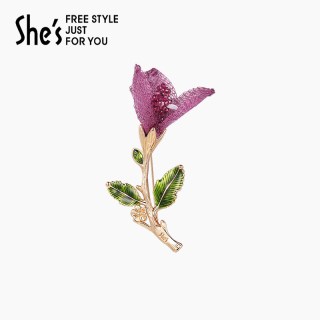 88VIP：She's 簕杜鹃花朵胸针 单朵花A3 SBB9001570A