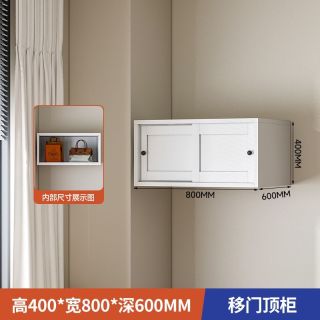 杨得立 推拉门衣柜钢制家用简易金属出租房小户型卧室衣橱铁衣柜加深60cm