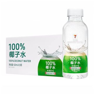 百亿补贴：椰轻说 711便利店椰子水420ml*12瓶电解质水果蔬饮料批发