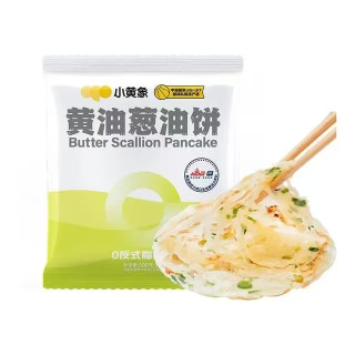小黄象 黄油葱油饼1000g（10片）