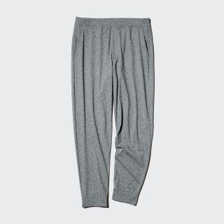 优衣库 高弹力运动长裤/DRY-EX速干/加长款优衣库男装运动束脚轻薄485745