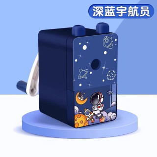 耀成 卷笔刀转笔刀小学生专用削笔器削笔刀手摇卡通儿童铅笔刀自动进铅削笔机