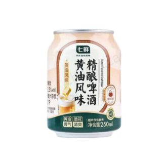 七鲜 黄油味精酿啤酒 250mL*4罐