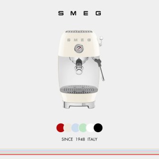 Smeg ECF03意式咖啡机冷萃快速加热半自动蒸汽奶泡一体礼物