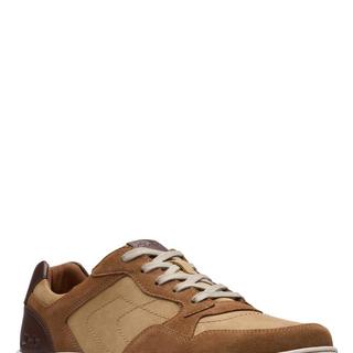 Clarks Mapstone 系带皮革休闲鞋 男款
