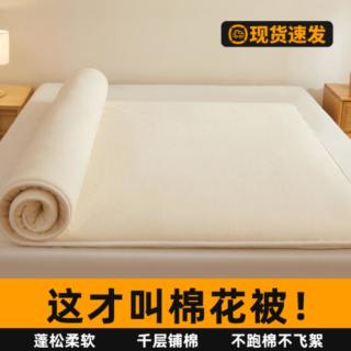 宜爱家 100%新疆棉花被子春秋被夏凉被冬被棉被褥空调被全棉被芯夏被