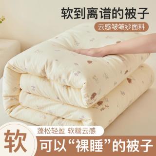 洁丽雅 亲肤夏被夏凉被家用春秋被子被芯冬被学生宿舍空调被四季通用被