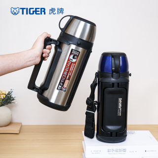 TIGER 虎牌 保温杯真空男女户外运动大容量不锈钢水壶MHK-A15C 1.49L