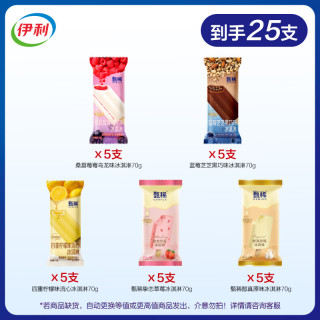 伊利 冰淇淋雪糕 共25支（1750g)