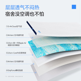 MLILY Air记忆棉床垫 0.8米x1.9米