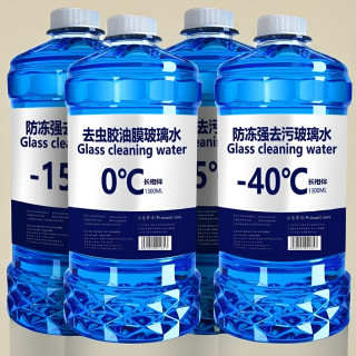 前挡油膜去除剂汽车玻璃水强效清洁强力去污四季通用去油膜去虫胶