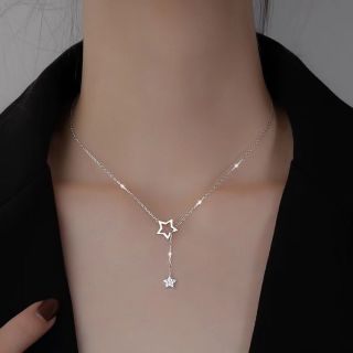 合金项链 新款星星项链女小众设计感韩版简约闺蜜款气质锁骨链ins