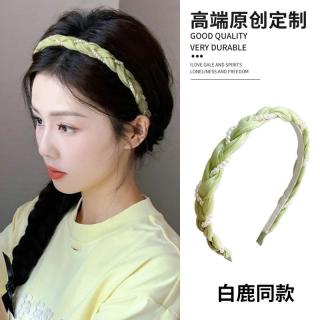麻花珍珠发箍女夏季气质压发发窟森林系仙女发捆小清新高级感发饰
