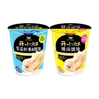 移动端：开小灶 紫菜虾米酸汤风味杯装冲泡馄饨