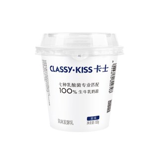 移动端：卡士 100g低温酸奶风味慢发酵生牛乳早餐100g原味*24杯