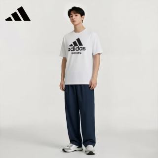 adidas 夏季男女同款短袖男T恤跑步健身运动速干百搭 ADICTB-WB 3XL