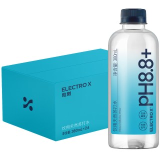 移动端、88VIP：ELECTROX 饮用天然苏打水整箱pH8.8碱性冷矿泉无糖无气