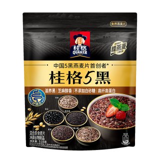 88VIP：桂格 5黑混合即食麦片518g