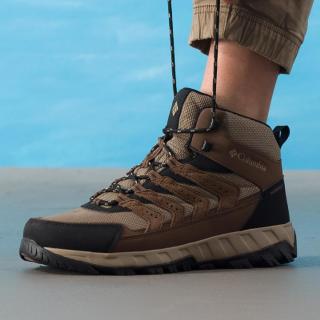 Columbia STRATA TRAIL MID WP男鞋耐磨舒适时尚运动鞋登山越野徒步鞋